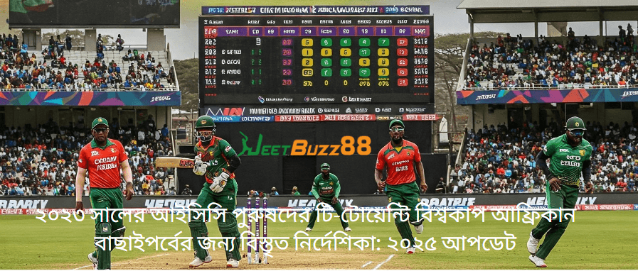 ২০২৩ সালের আইসিসি পুরুষদের টি-টোয়েন্টি বিশ্বকাপ আফ্রিকান বাছাইপর্বের জন্য বিস্তৃত নির্দেশিকা: ২০২৫ আপডেট
